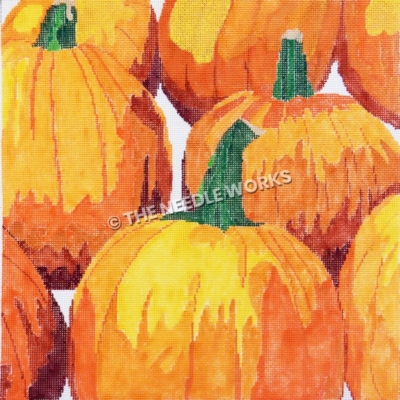 orange pumpkins