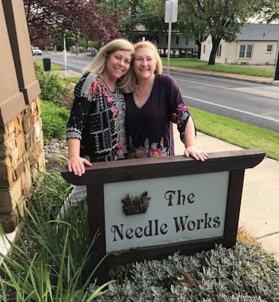 The Needle Works owners Annette and Allyson