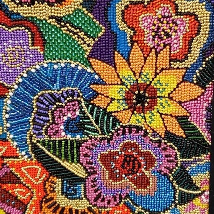 Secret Garden by Laurel Burch stitch guide by Jill Rigoli