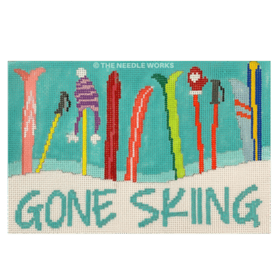 GONE SKIING