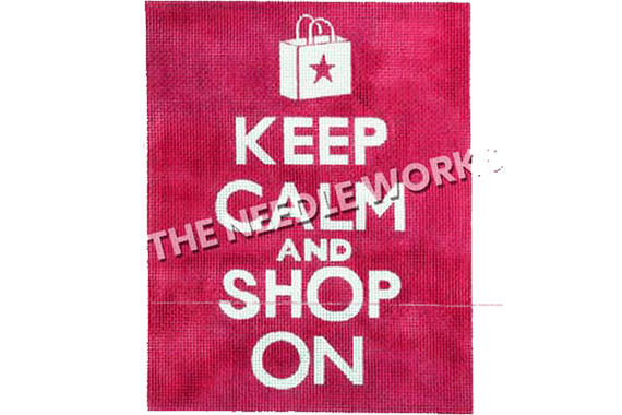 keep calm and shop on slider