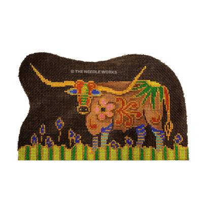 CLOISONNE LONGHORN