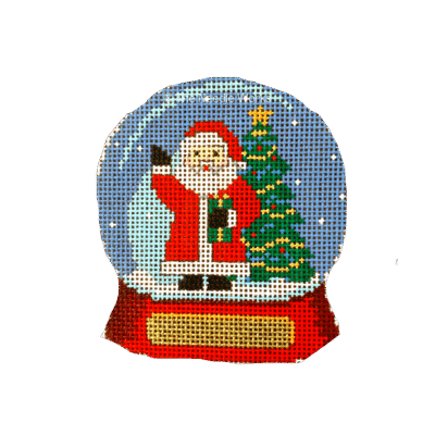 SNOW GLOBE SANTA