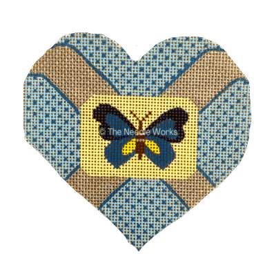 FANCY HEARTS-BUTTERFLY w/SG