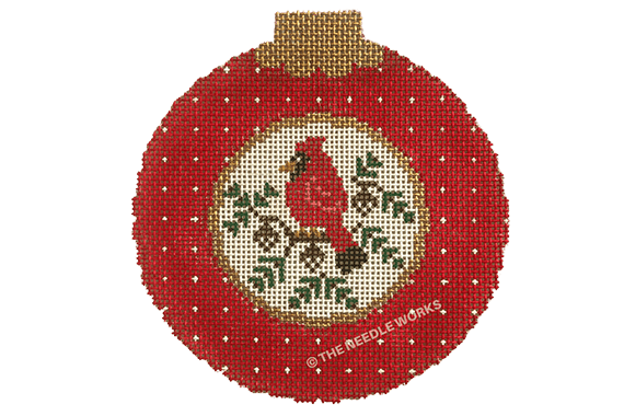CanvasWorks red cardinal canvas