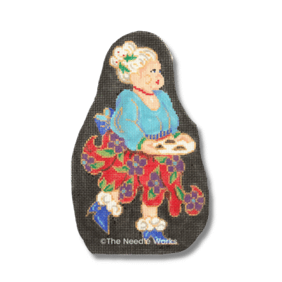 CLOISONNE MRS. CLAUS