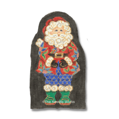 CLOISONNE SANTA