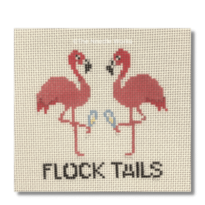 FLOCK TAILS (FLAMINGOS)