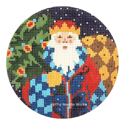 JACOBEAN SANTA ORN