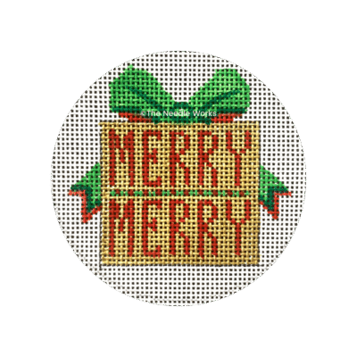 MERRY MERRY PACKAGE ORNAMENT