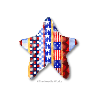 MULTI PATRIOTIC MINI STAR