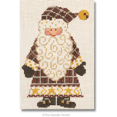 TRADITIONAL SANTA ORNAMENT