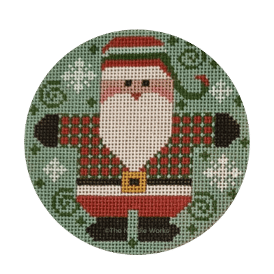 SANTA ROUND-CHECKERED COAT