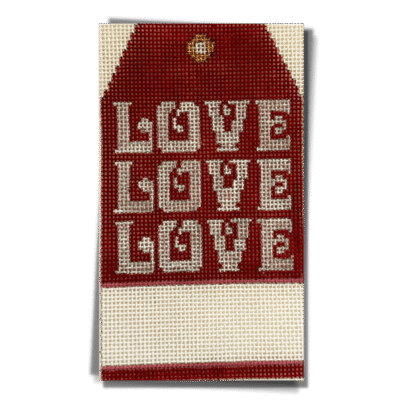 GIFT TAG LOVE LOVE LOVE
