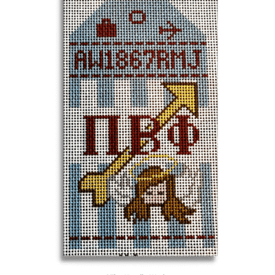 PBP RETRO LUGGAGE TAG