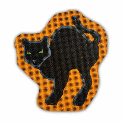 ARCHED BLACK CAT