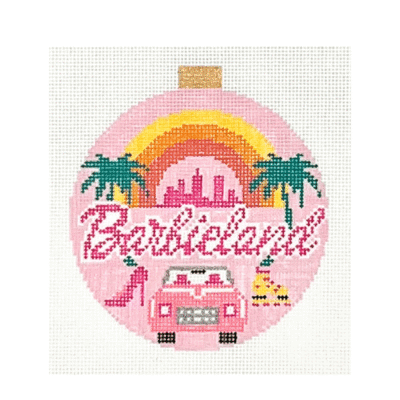 BARBIELAND BOOK CANVAS
