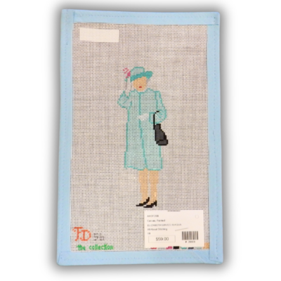 ELIZABETH WAVES IN AQUA
