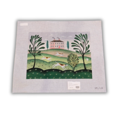 PINK HOUSE IN THE COUNTRY WITH
