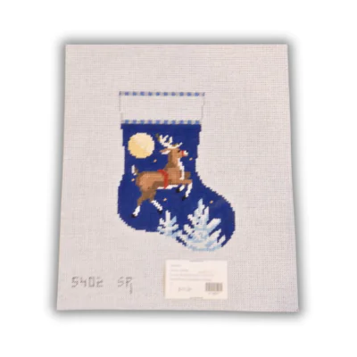 FLYING REINDEER MINI STOCKING