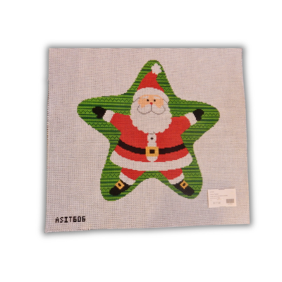 STAR SANTA W/GREEN BKGRD