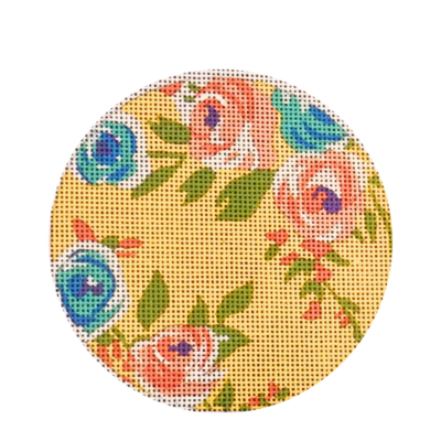 ROSES/YELLOW ORNAMENT