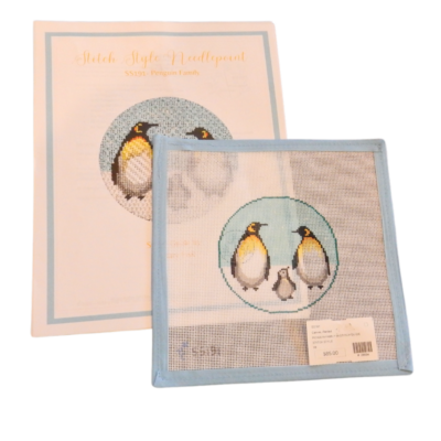 PENGUIN FAMILY W STITCH GUIDE