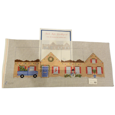 BLUE TRUCK GINGERBREAD HOUSE W