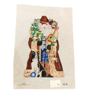 LARGE TEXAS THEMED SANTA