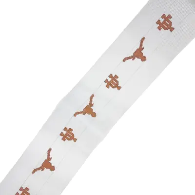 U of Texas Belt with Orange Logos