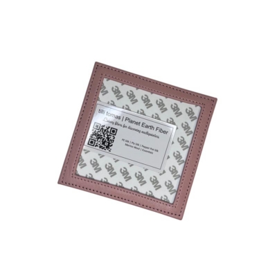 Self Finishing Leather Frame Apricot Carnival