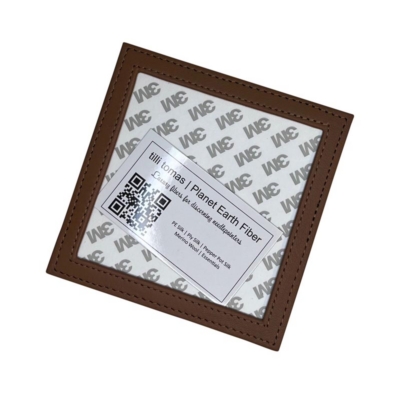 Self Finishing Leather Frame Tan