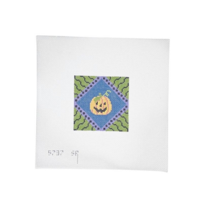 Square Pumpkin Ornament