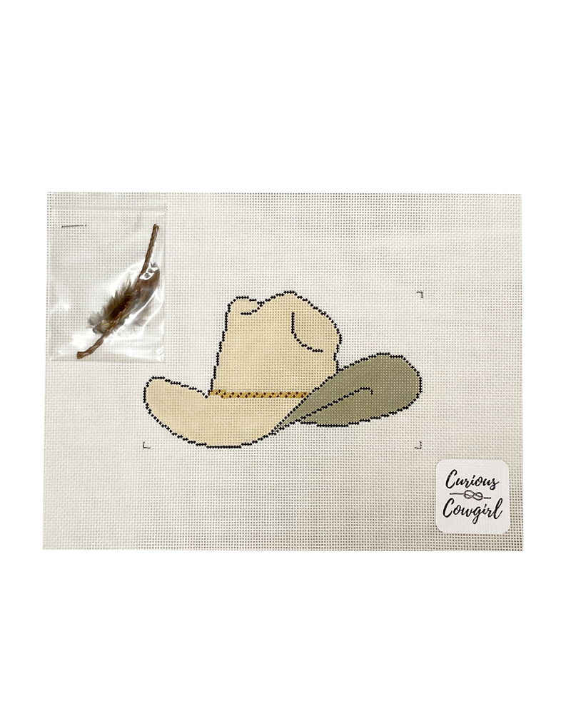 Cowboy Hat with Feather