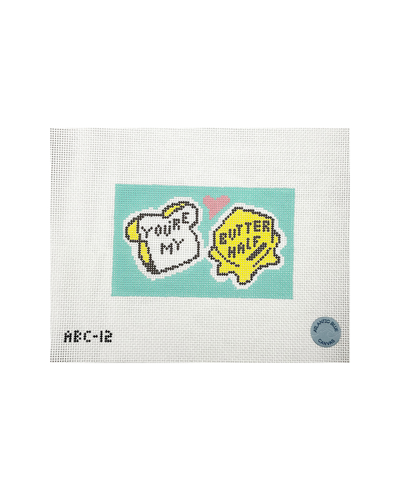 YOU'RE MY BUTTER HALF SM (18 mesh)