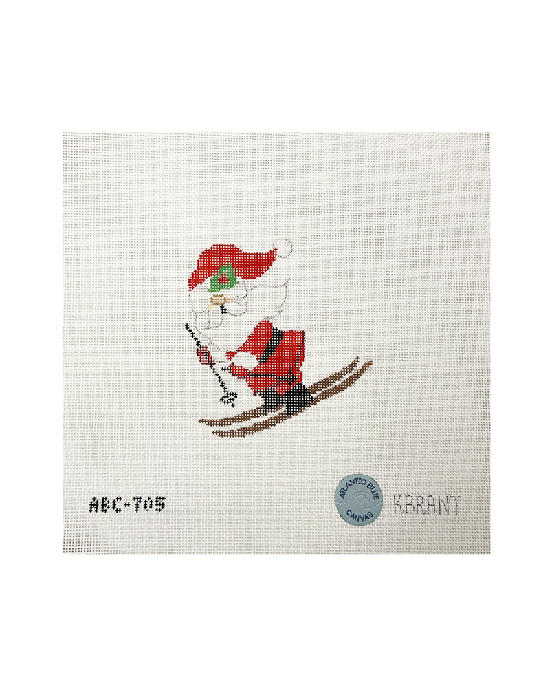 SKIING SANTA