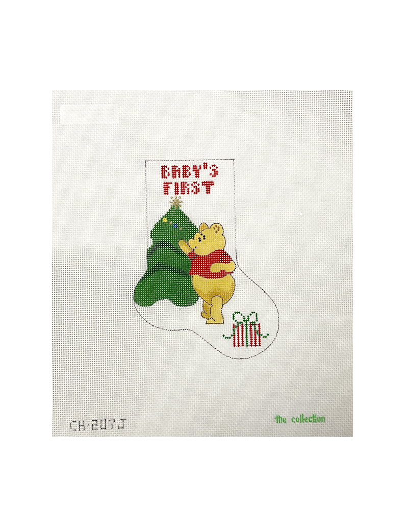 Baby's First Pooh Mini Stocking