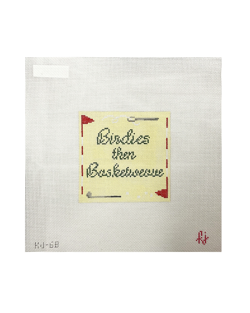 Birdies then Basketweave