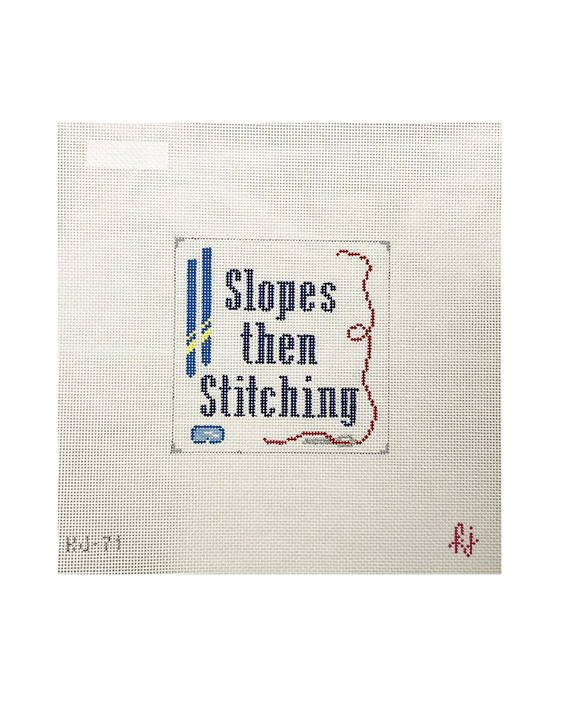 Slopes then Stitching