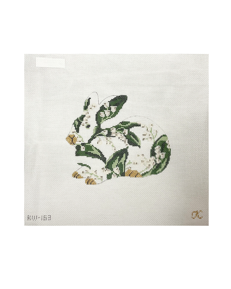 Lilly of the Valley Sitting Bunny