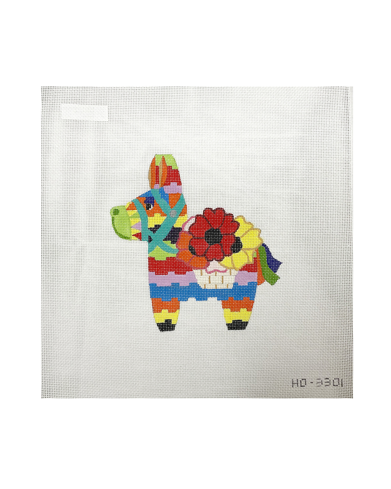 Donkey Pinata and Flowers