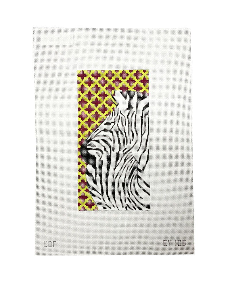 Zebra Head Eyeglass Case