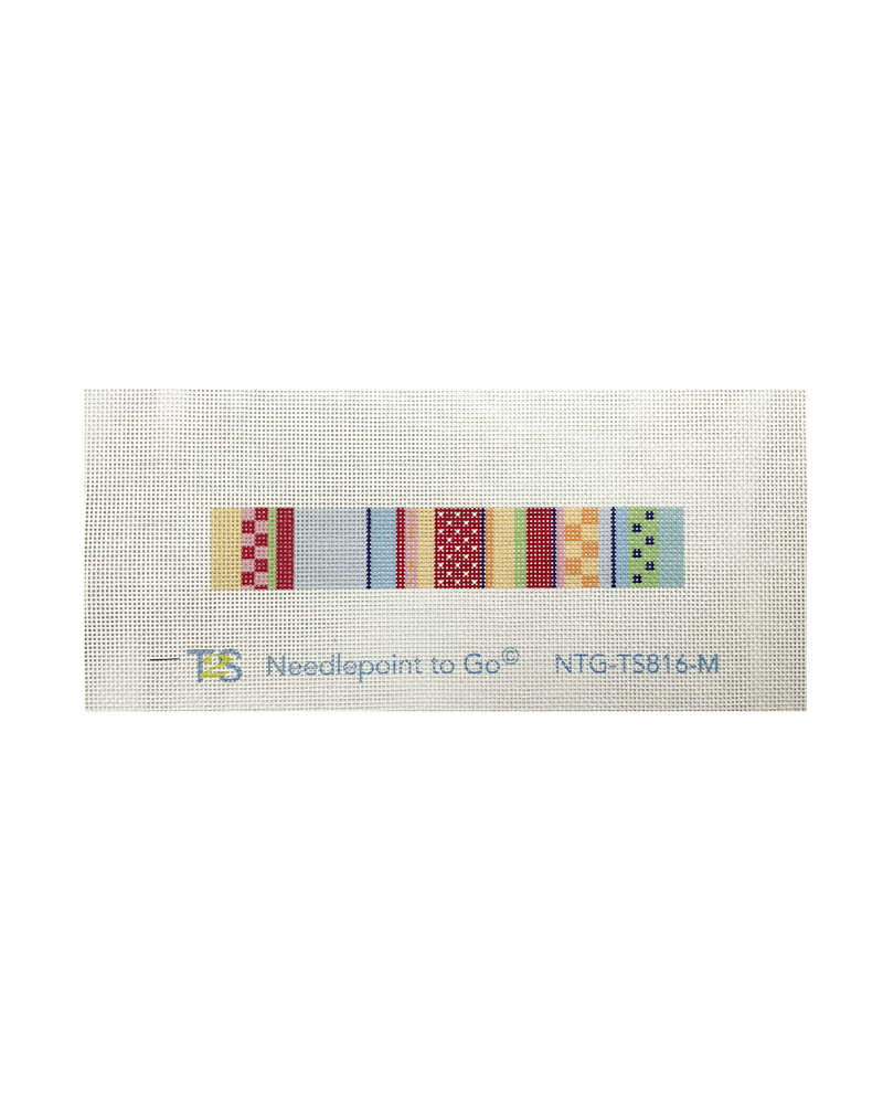 Stitch Stripe Key Fob Multi Colors