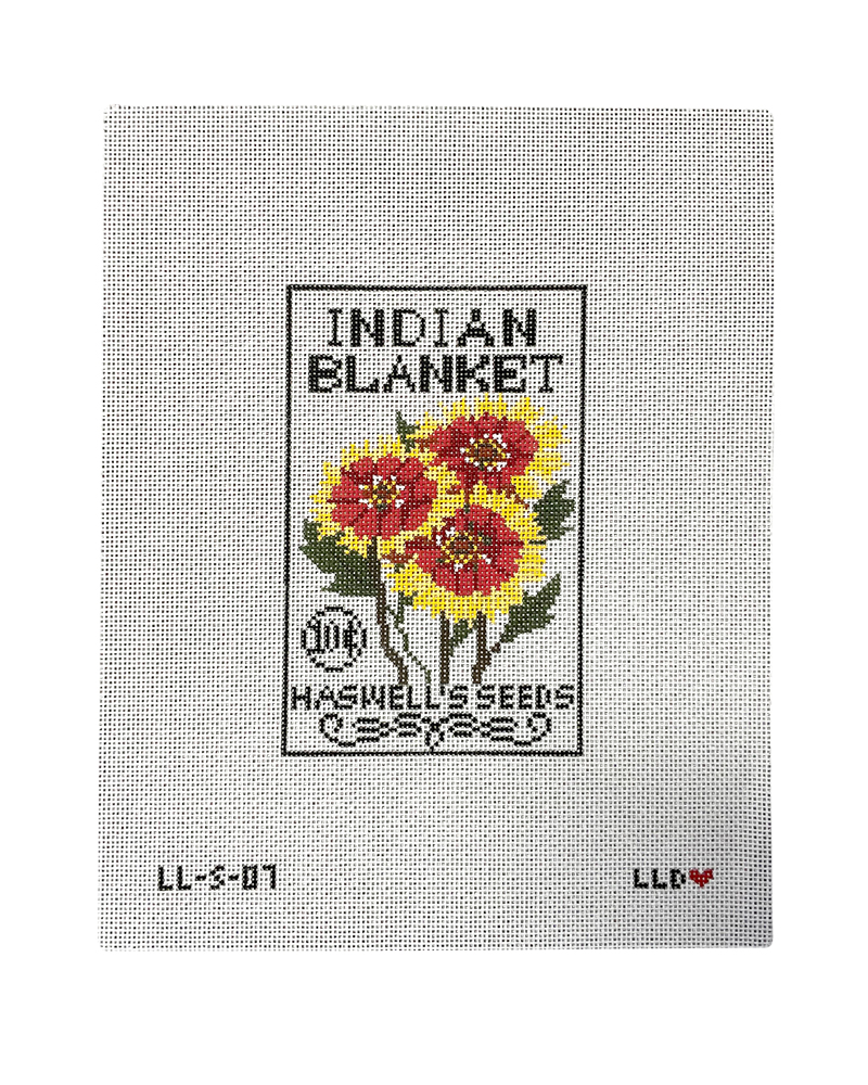 Indian Blanket Seed Packet 18