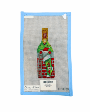 Stocking on Chimney Bottle