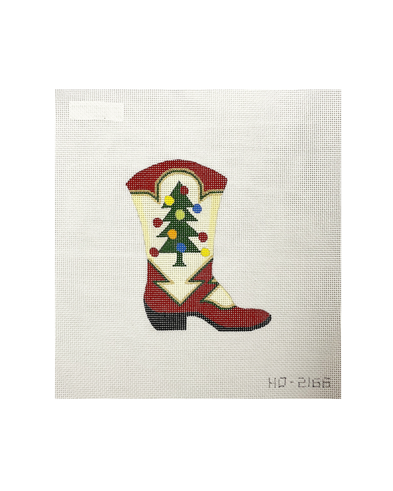 COWBOY BOOT-CHRISTMAS TREE