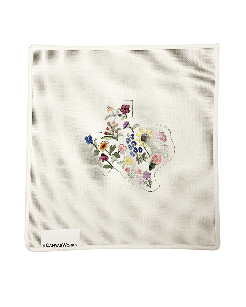 TEXAS SHAPE WILDFLOWERS