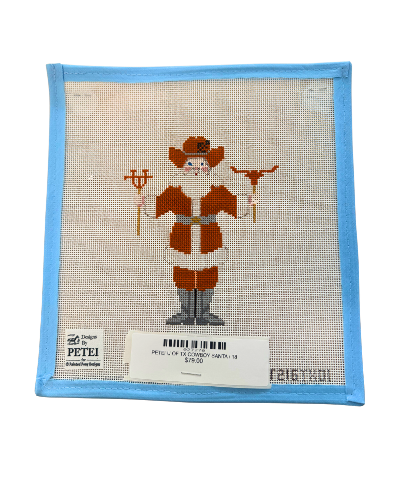 PETEI U OF TX COWBOY SANTA
