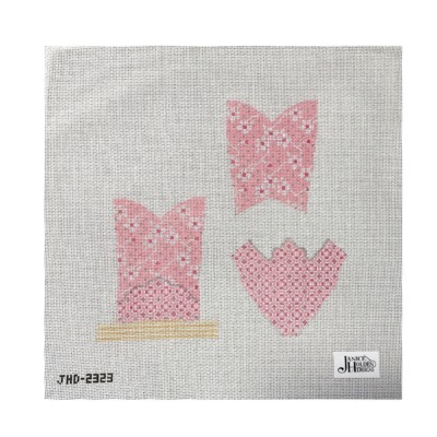 3-D MINI BOOT PINK/ROSES W/SG