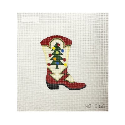 COWBOY BOOT-CHRISTMAS TREE